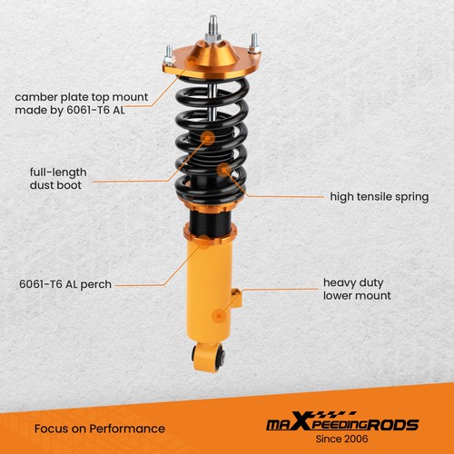 suspensiones roscadas tuning for Mazda MX5 NB 1998-2005 Miata Amortiguadores - Imagen 5 de 12