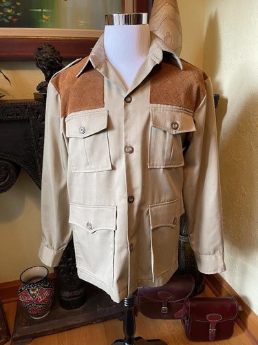 Woolrich Vintage Safari Jacket, Size 