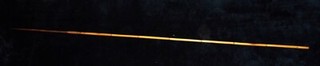 Antique Papua New Guinea Wood Fishing Spear 57" obtained during german occupatio