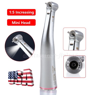 1:5 High Speed Electric Handpiece Fiber Optic Contra Angle Fit NSK Ti-Max Z95L