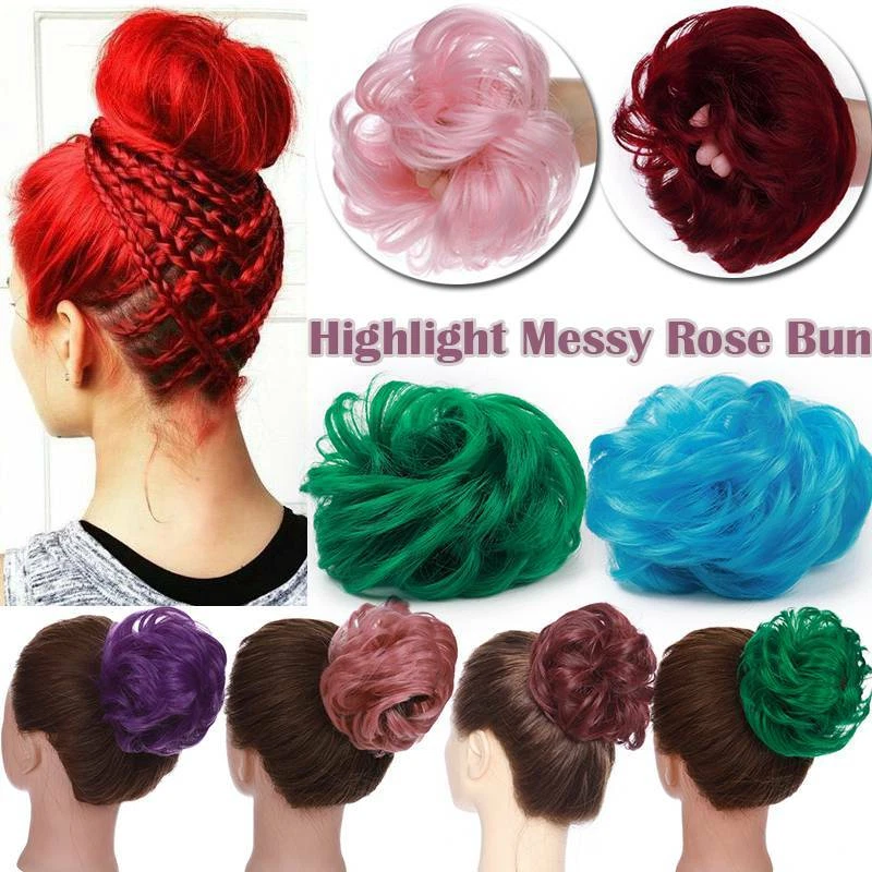 Red Messy Hair Extension