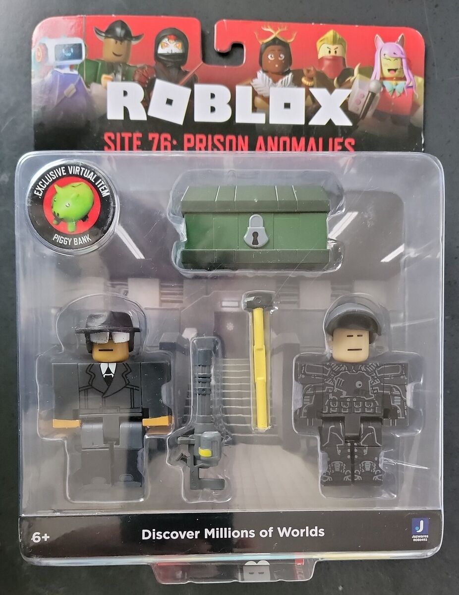 Roblox Action Collection - Site 76: Prison Anomalies Game Pack [Includes  Exclusive Virtual Item]