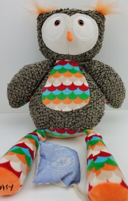 Scentsy Buddy 16'' Olympia Owl Plush Limited Edition & French Lavender Scent Bag