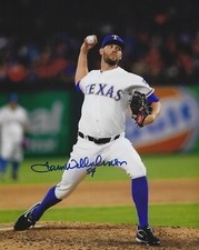 Tom Wilhelmsen Autographed Signed 8x10 Photo - MLB Rangers Mariners - w/COA