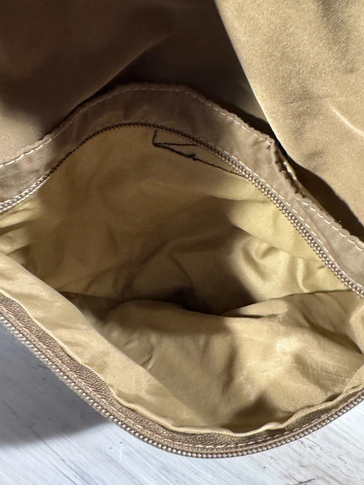 AmeriBag Healthy Back Bag BrownOlive Nylon Sling Backpack Comfort Travel Purse - Image 3 of 4