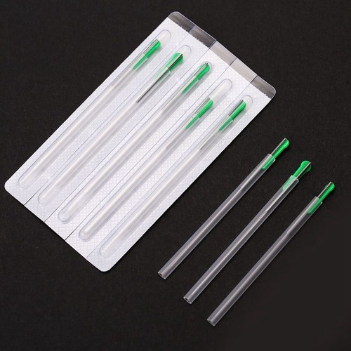 ZhongYanTaiHe 100 PCS Aghi Manico Molla Agopuntura con Tubo Guida Massaggio - Foto 4 di 7