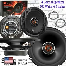 4x JBL Club 622 6.5" Car Audio 300 Watts COAXIAL SPEAKERS CLUB SERIES - 2 Pairs