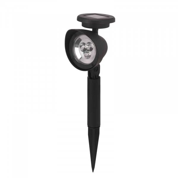 4pc Solar LED Spotlight Stake Patio Pathway Large Lighting Garden Outdoor Adjust - Image 3 of 4
