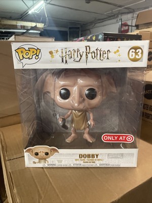 Funko Pop Harry Potter Dobby 63 Target 10” Damaged Box jumbo