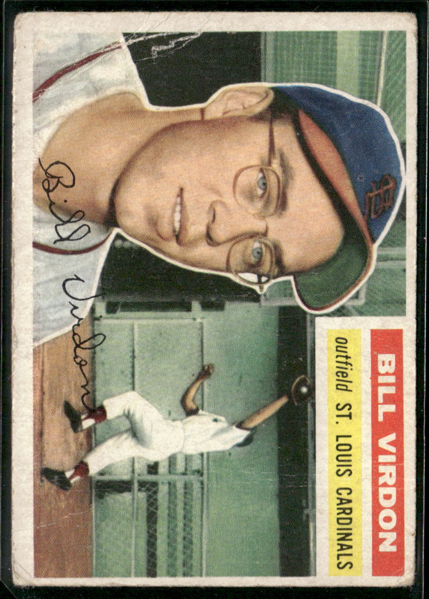1956 Topps #170b Bill Virdon - Poor 3003873