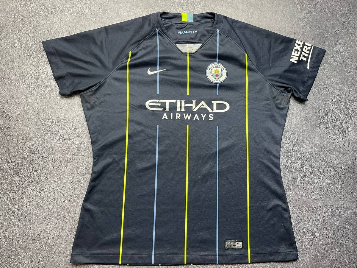 Machester City 2018/2019 Nike Away Women's Football Soccer Machester City 2018/2019 Nike Away Women's Football Soccer