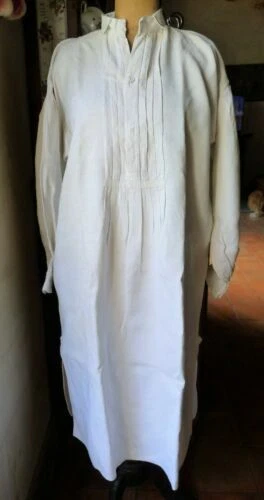Chemise de collection blanc en lin
