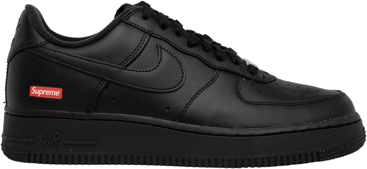 Nike Air Force 1 Low x Supreme Box Logo - Black for Sale, Authenticity  Guaranteed