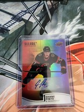 21-23 Upper Deck Allure Full Rainbow Shane Pinto Auto
