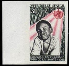 SENEGAL 308i - World Health Organization "Imperforate" (pb61440)