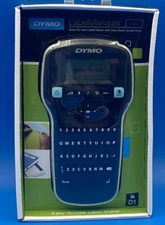 Dymo labelmanager 160. Portable. Black Color.  Easy To Use Label Maker.