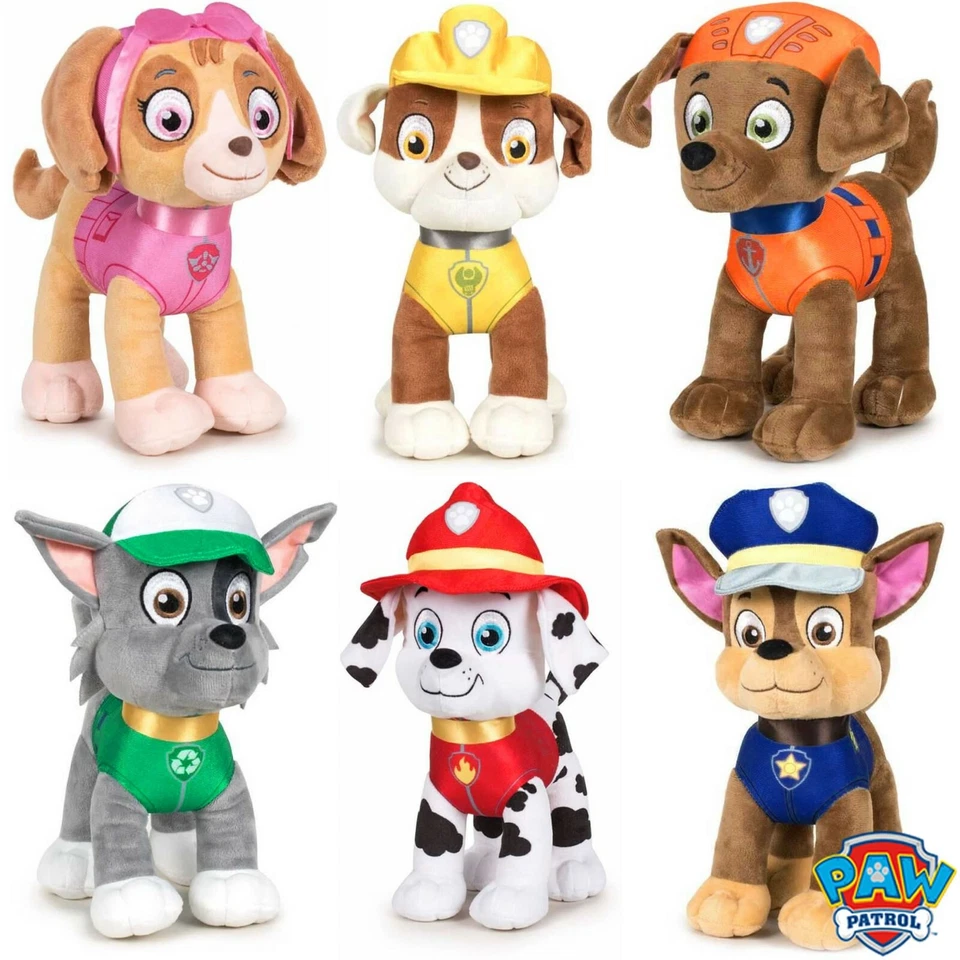 Paw Patrol Plüschtier Stofftier Kuscheltier Plüsch 30 cm Hund ab 15,90€