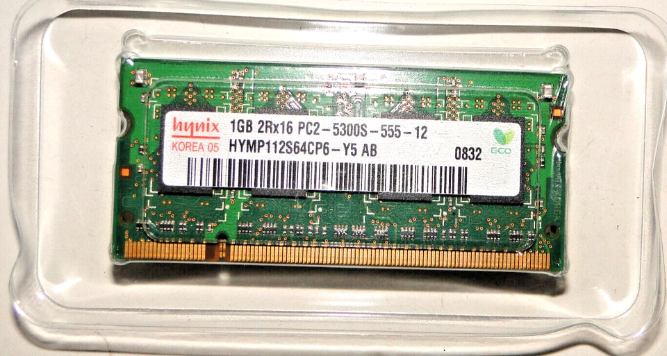 4X 1GB Notebook Memory DDR2 SO-DIMM Hynix Samsung Nanya 667MHz - Image 2 of 4