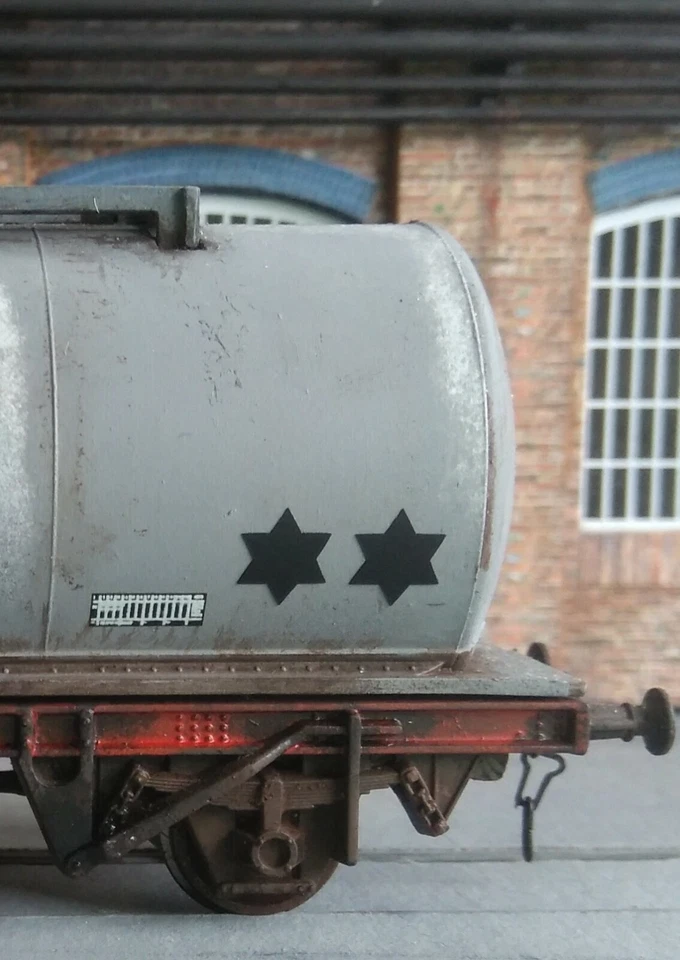 OO gauge TTA tanker stars vinyl transfer black/white WOW easy to apply - Image 2 of 3