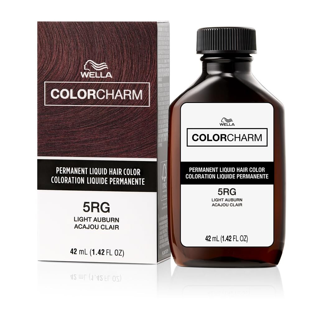 Wella Color Charm Liquid Haircolor 445 Light Auburn 1.4 oz - 3 PACK