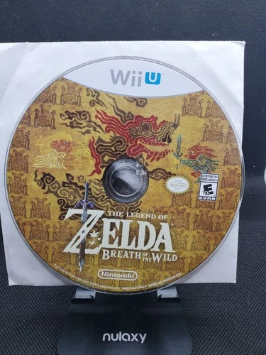 Legend of Zelda: Breath of the Wild (Nintendo Wii U, US) - Disc Only