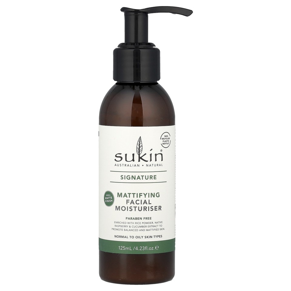 Signature, Mattifying Facial Moisturizer, Normal To Oily Skin Types, 4.23 fl oz
