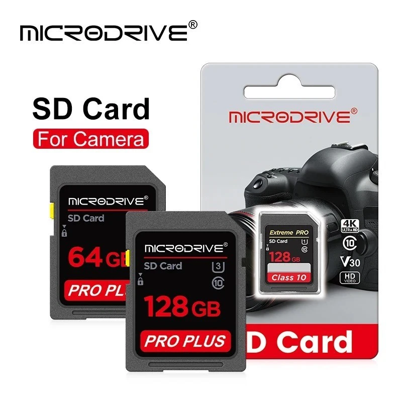 SD Card 16GB 32GB 64GB 128GB 256GB Class 10 SDHC SDXC C10 Full Size Flash SD - Image 3 of 4