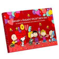 Papyrus Peanuts Valentine Cards 20Pk