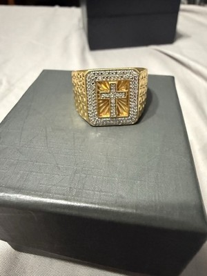 Gold Cross Ring From Macys