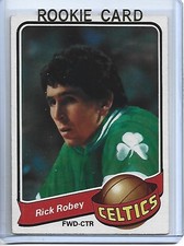 Rick Robey 1979-80 Topps Basketball ROOKIE Card #96-Boston Celtics. rookie card picture
