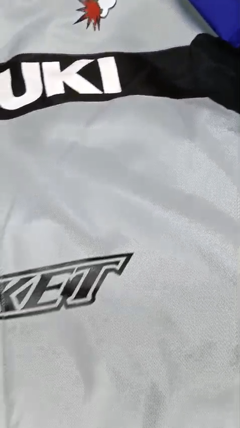Suzuki Yoshimura Geo Rocket Motorcycle Biker Jacket Textile Fabric