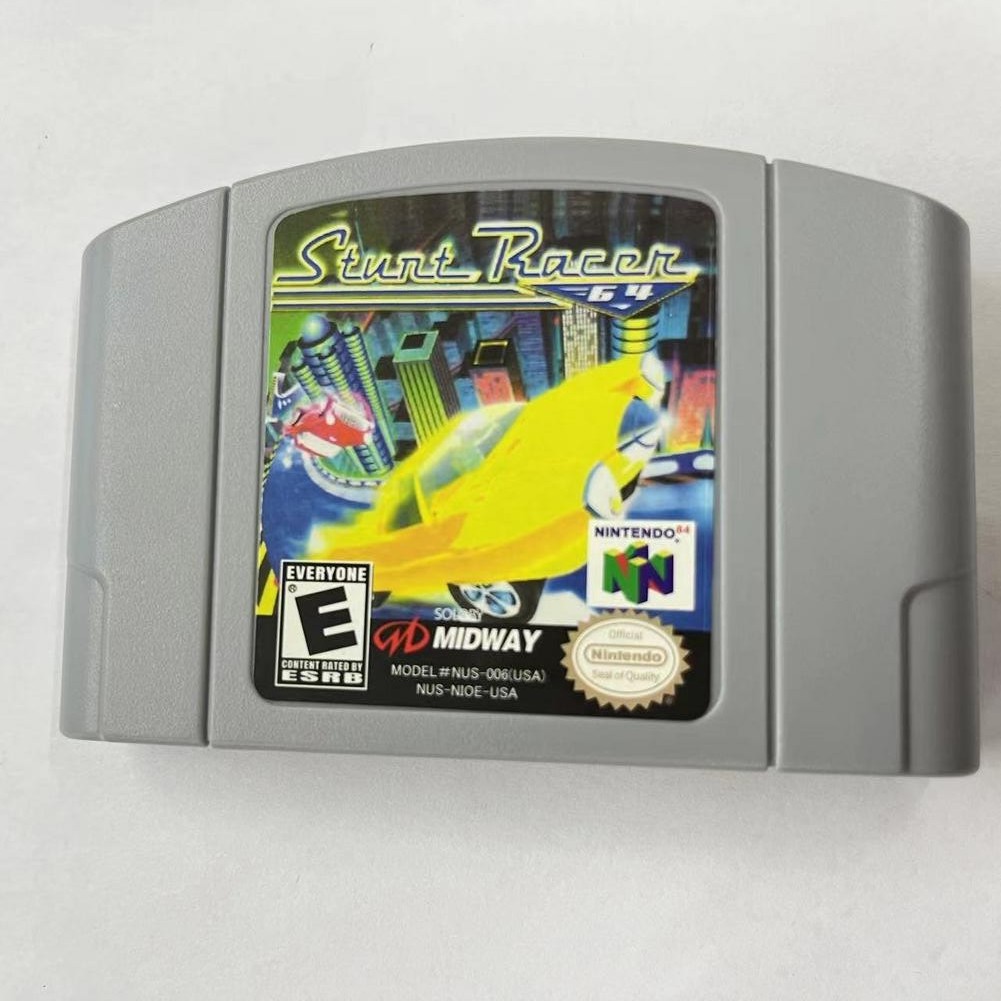 Stunt Racer 64 - Nintendo 64 (N64) Near mint Complete set Limited release