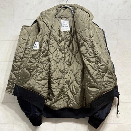 USED [EXCELLENT CONDITION] MAISON MIHARA YASUHIRO OVERSIZED MA-1 FLIGHT JACKET image 12