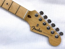 Genuine Fender STANDARD Strat Neck 21 Med Jumbo Frets 9.5 Modern "C" Maple