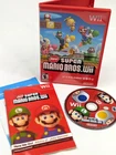 Super Mario Bros. Wii (Nintendo Wii, 2009) Complete w/ Manual Tested Works