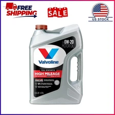 Valvoline Full Synthetic High Mileage MaxLife 0W-20 Motor Oil 5 QT