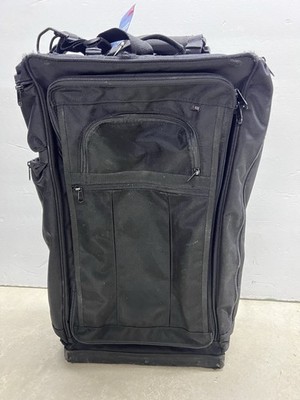 LuggageWorks Stealth Air 22'' Rolling Flight Crew Carry On Bag HEAVY WEAR - READ