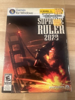 Supreme Ruler 2020: Gold (PC, 2009)