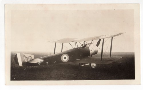 WWI RFC Sopwith Strutter 2.75x4.5 Vintage 1940-50s Photo