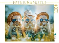 Calvendo Puzzle Sunbathing In June | 1000 Pieces, Finished Size 25.2 × 18.9 In (