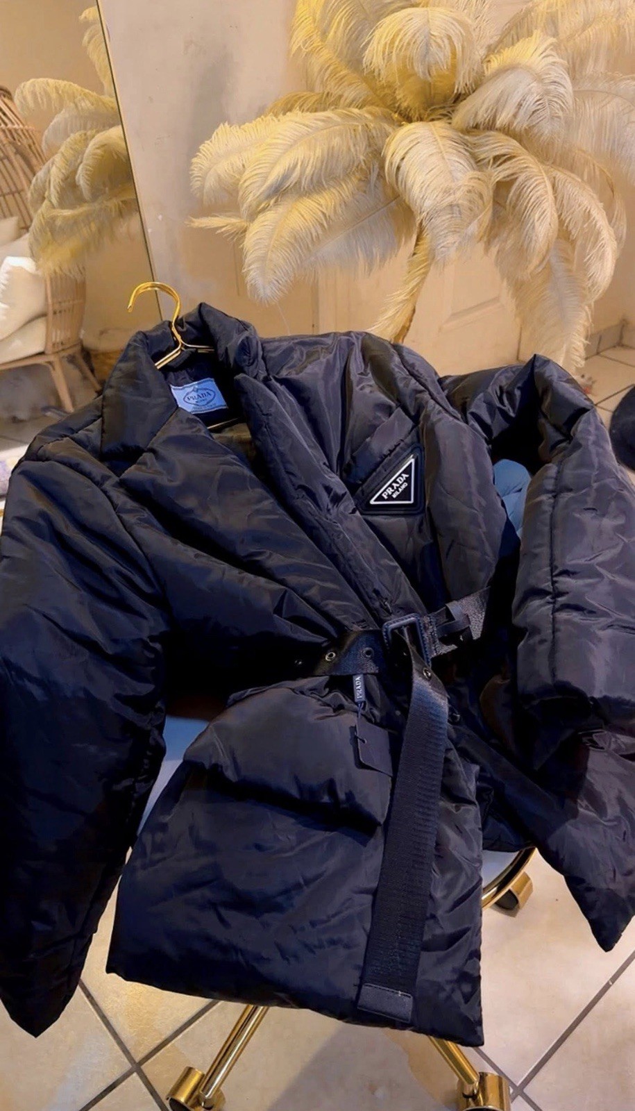 PRADA LONG LADY PUFFER thumbnail 2