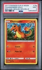 2017 Pokemon Sun & Moon Burning Shadows Charmander #18a General Mills Holo PSA 9
