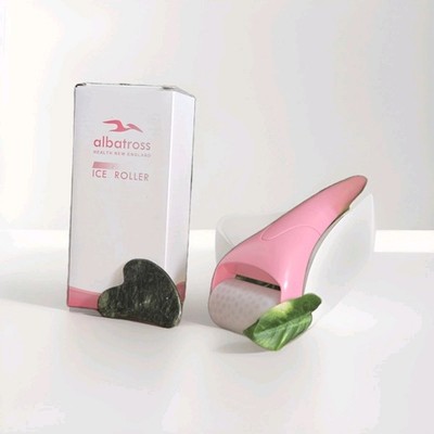 Ice Roller Skin Care Tool for Face with Gua Sha