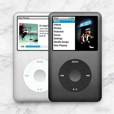 New iPod Classic 5th 6th 7th Generation 80GB 120GB 160GB 256GB 1TB Custom Modded - Image 1 of 4