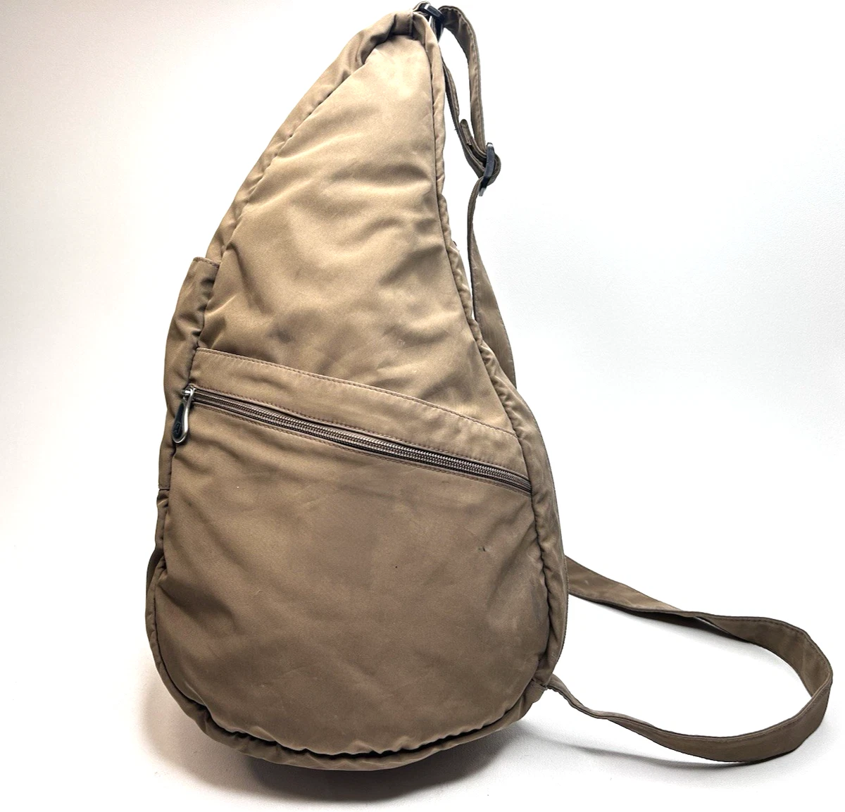 Ameribag Save Your Back Tan Leather Slingback Backpack AmeriBag Leather Bags & Handbags for Women for sale | eBay main image 4