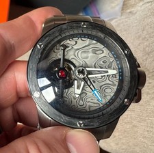 Orologio Nubeo Uomo Automatico Curiosity Evolution Edizione Limitata Quadrante Grigio 48mm