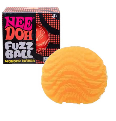 NEEDOH Wonder Waves Fuzz Ball Squishy Stress Ball Nee Doh Fuzzball