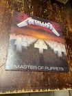Metallica Master Of Puppets Vinyl Record Album - Original 1986 Vintage
