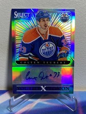 2013-14 Panini SELECT COLTEN TEUBERT #YE-CT YOUTH EXPLOSION AUTO SILVER SP 19/25