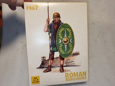 Hat Industries Roman Auxiliaries Plastic Soldier Figures in Box 1/72 #8065